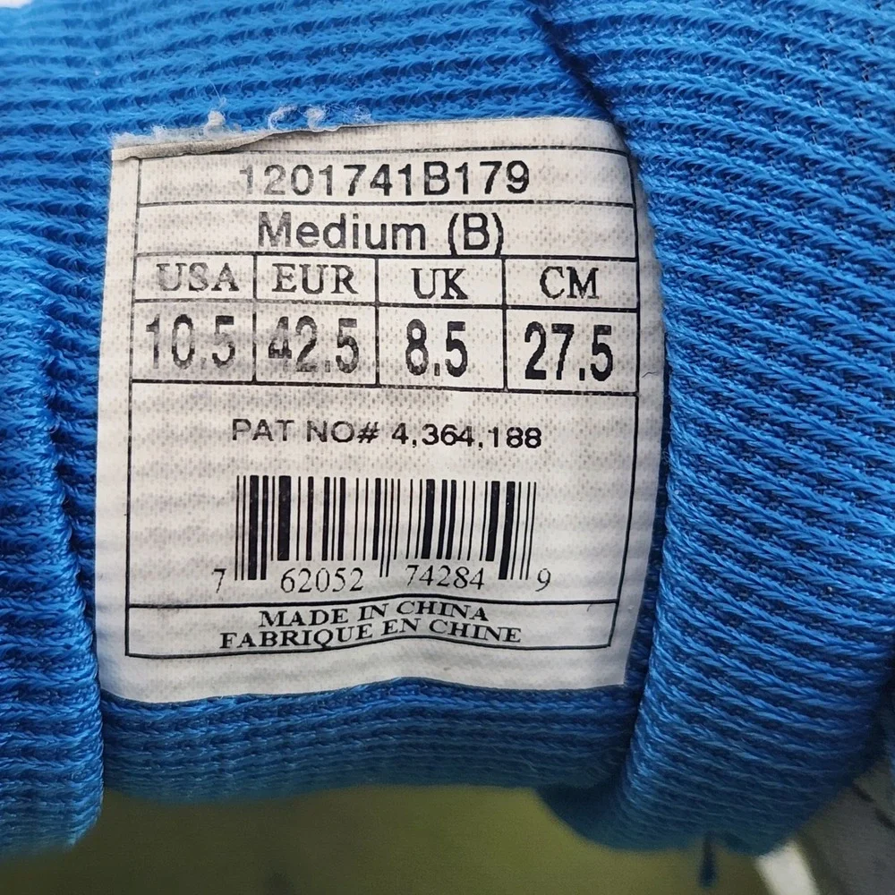 Brooks Adrenaline‎ GTS 15 Womens 10.5B Silver Blue Running Shoes Sneaker
